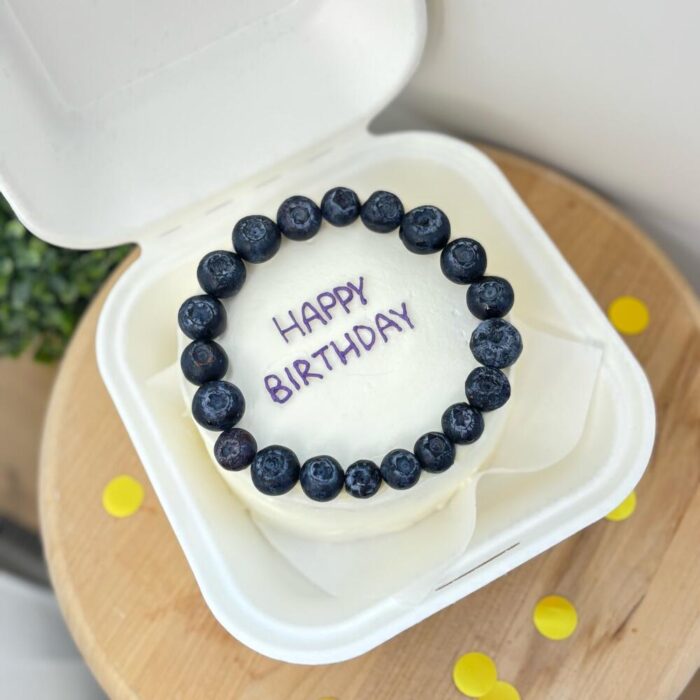 Бенто торт ягодный "Happy birthday"